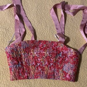 Lulu's Vibrant Floral Pencil Skirt